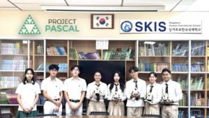 Kang Taeyoung, He Jingyang James, Zhang Chenxi Project Pascal EXCO Kim Amin, Go Jeankyung, Jeon Sehyun, Song Haein, Sun Jiwoong Represent SKIS Students Council, SKIS Press, SKIS Media